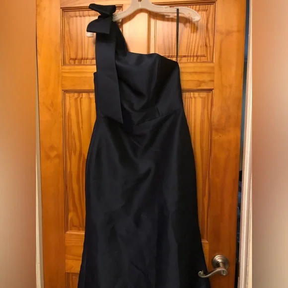 ALFRED SUNG Navy Maxi Dress - Picture 10 of 11